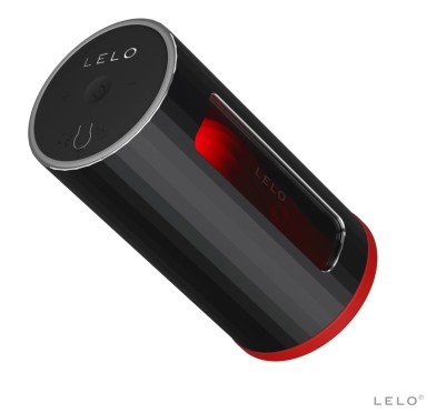 Lelo - Masturbator F1 V2 W Kolorze Czarno-Czerwonym